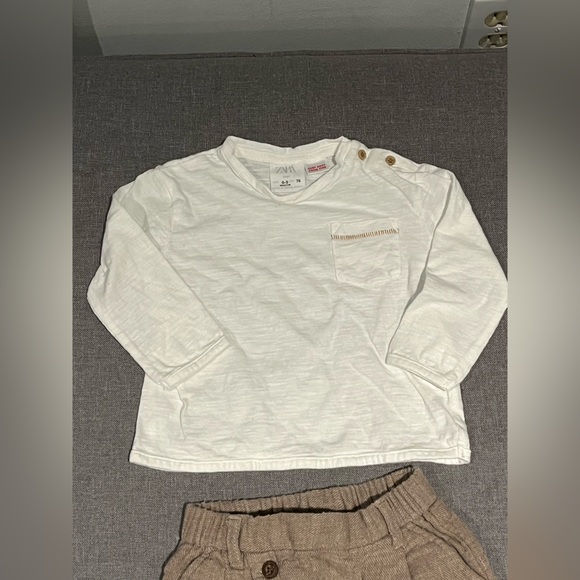 ZARA BABY BOY Outfit 6-9 months worn once to an event - Picture 3 of 8